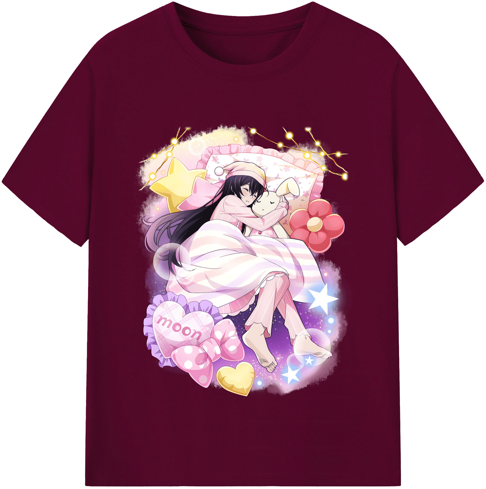 （画像用） 文豪ストレイドッグス Bungo Stray Dogs レディースカジュアルプリントTシャツ（綿100％）